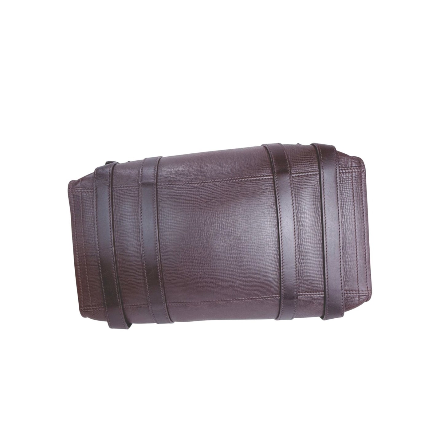 
                  
                    Louis Vuitton Vintage Utah Brown Leather Sac Weekender Travel Bag
                  
                