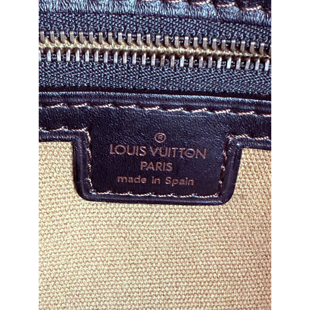 
                  
                    Louis Vuitton Vintage Utah Brown Leather Sac Weekender Travel Bag
                  
                