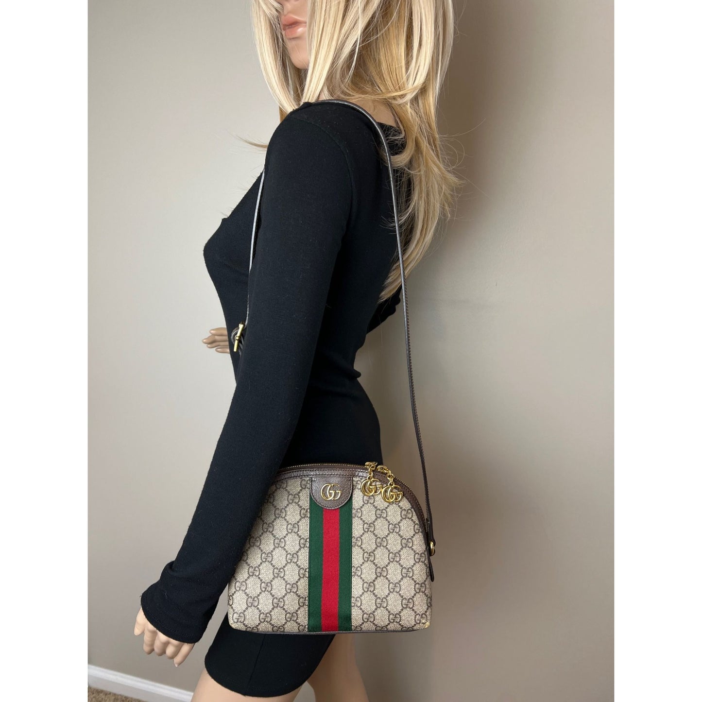 
                  
                    Gucci GG Supreme Ophidia Small Rounded Top Shoulder Bag EBAY LIVE
                  
                