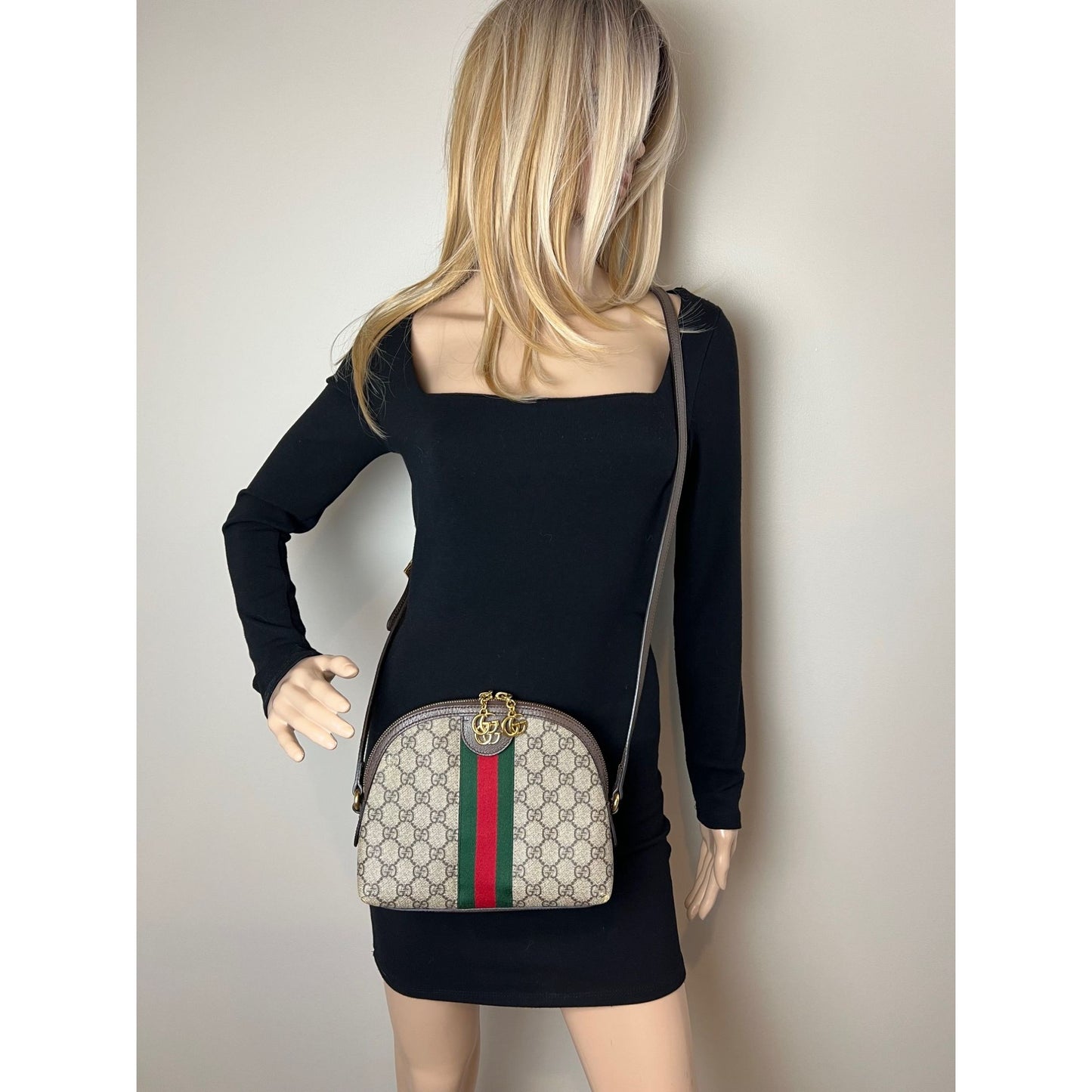 
                  
                    Gucci GG Supreme Ophidia Small Rounded Top Shoulder Bag EBAY LIVE
                  
                