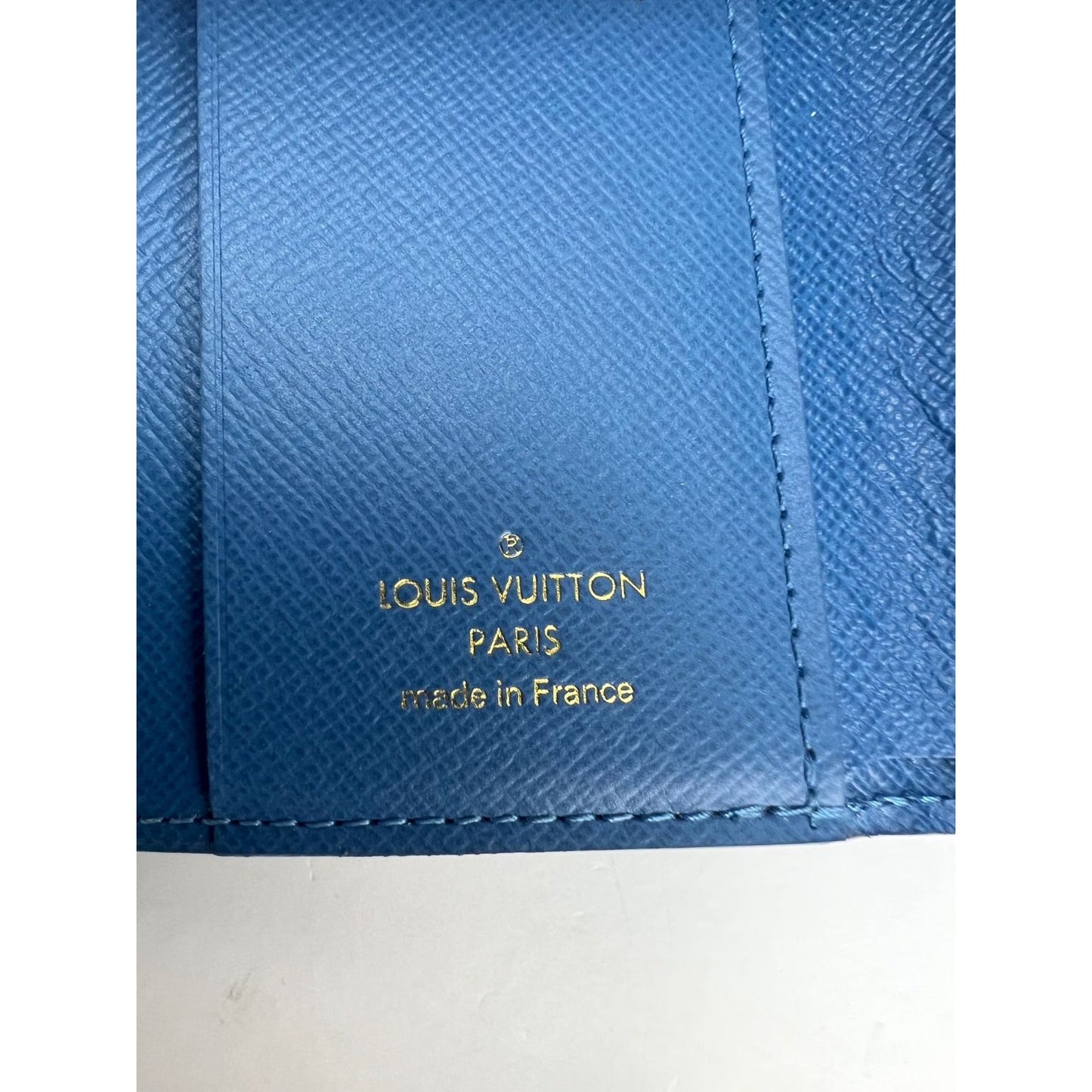 LOUIS VUITTON Zoe Monogram Blue Wallet – Debsluxurycloset