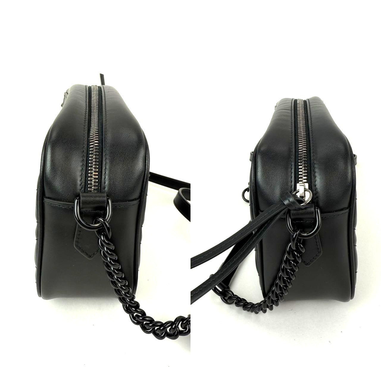 
                  
                    Gucci GG Marmont Small Camera Monochrome Crossbody Bag
                  
                