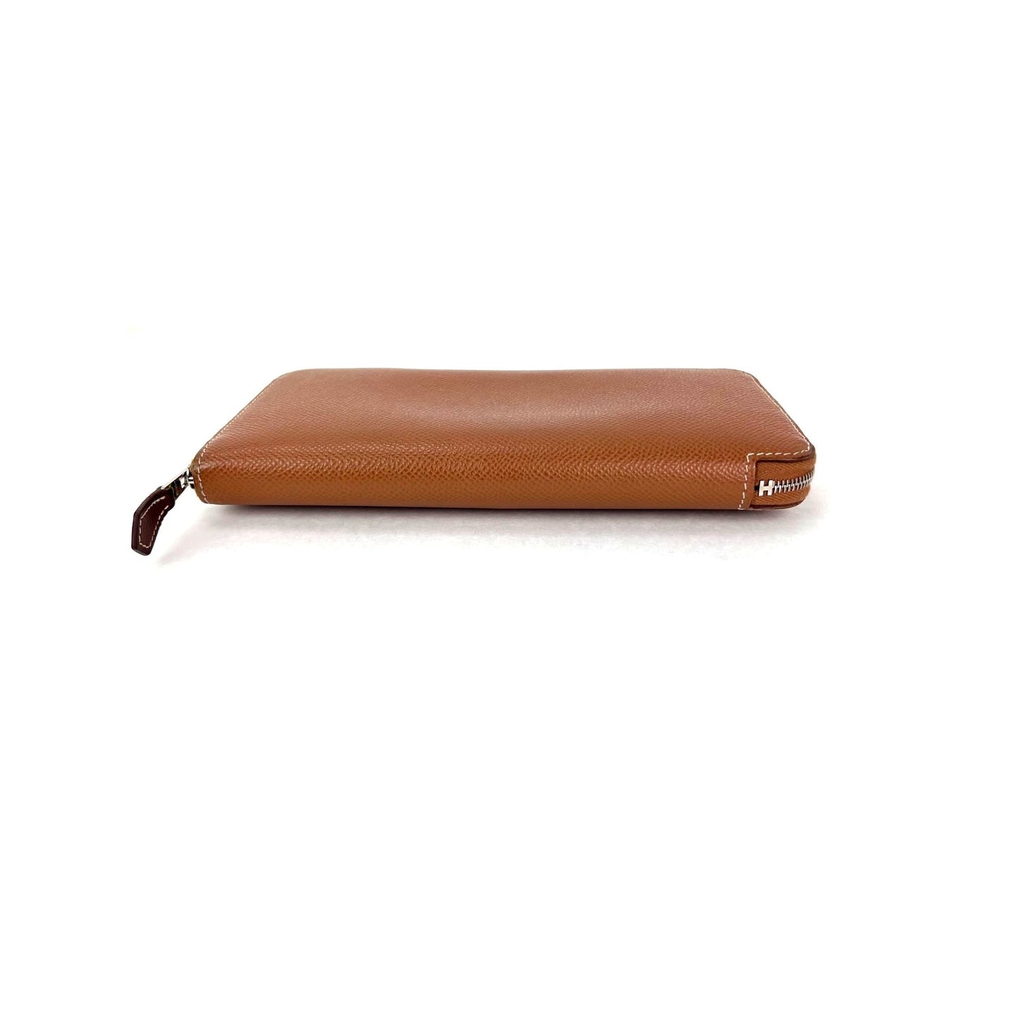 
                  
                    Hermes Gold Epson Silk in a Wallet Zip Around Long Wallet
                  
                