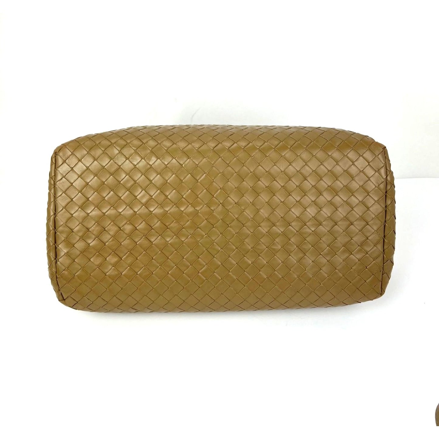 
                  
                    Bottega Veneta Roma Intrecciato Nappa Taupe Shoulder Bag
                  
                