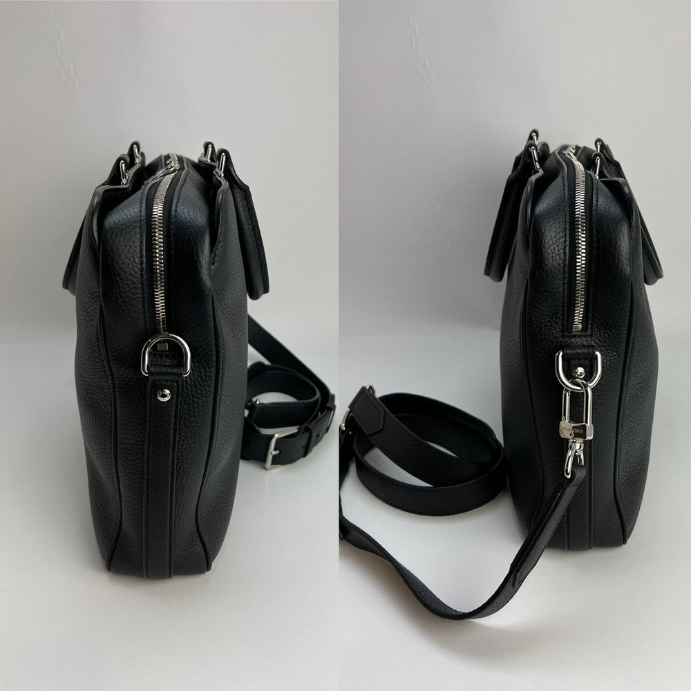 Louis Vuitton Taurillon Armand Briefcase - Black Briefcases, Bags