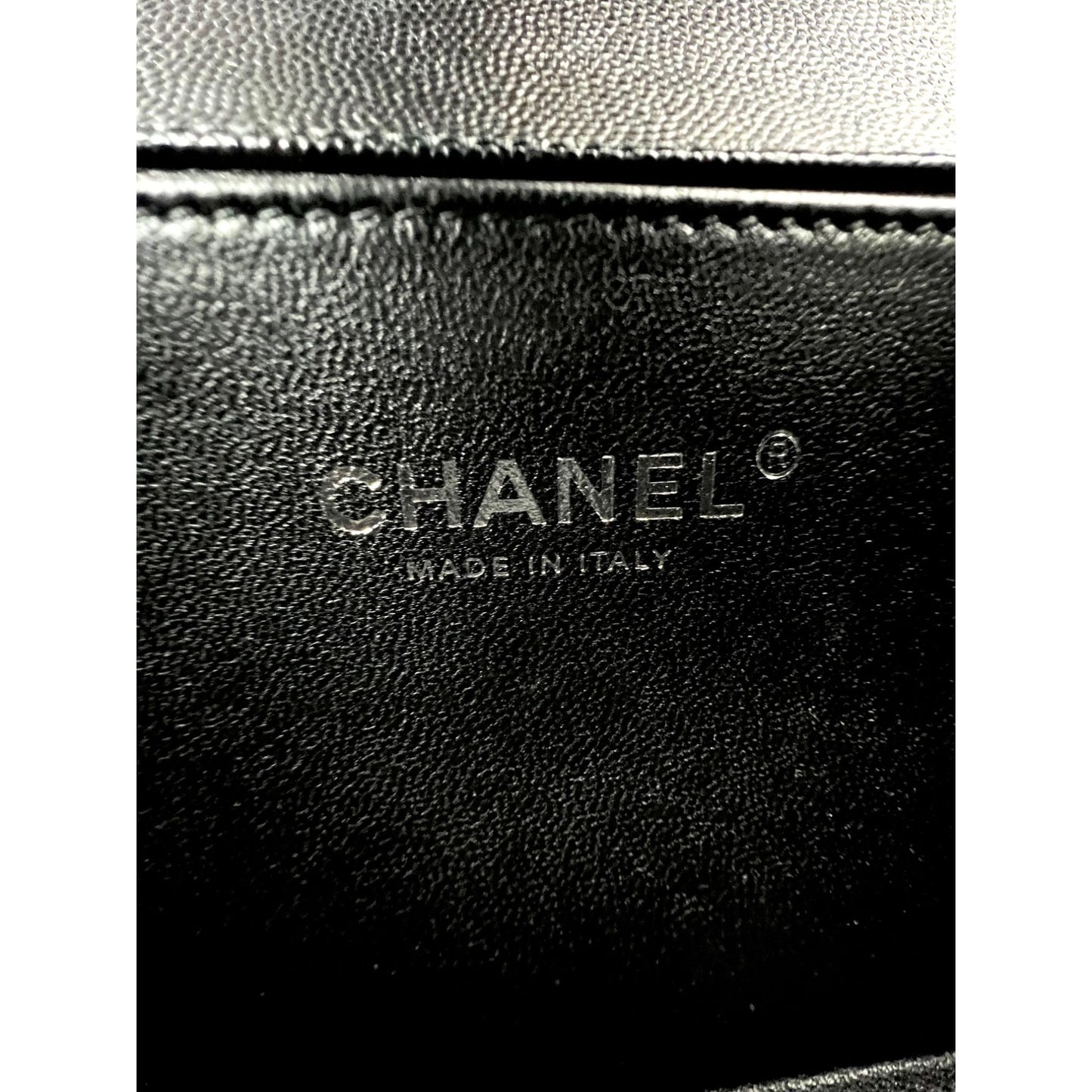 
                  
                    Chanel Caviar Quilted Medium Black Boy Flap Shoulder Bag
                  
                
