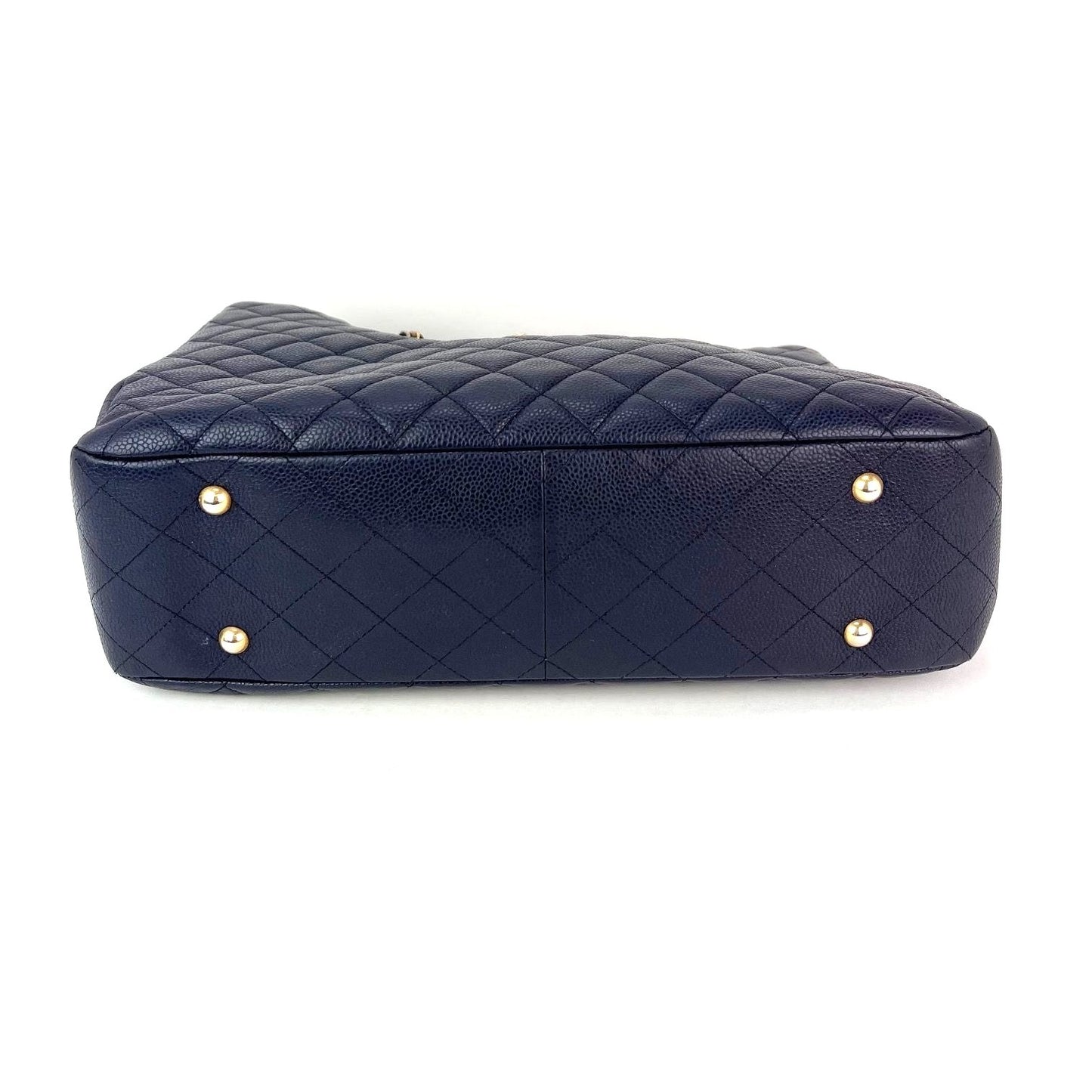 
                  
                    Chanel Caviar Quilted Large Classic Shopping Blue Leather Tote
                  
                