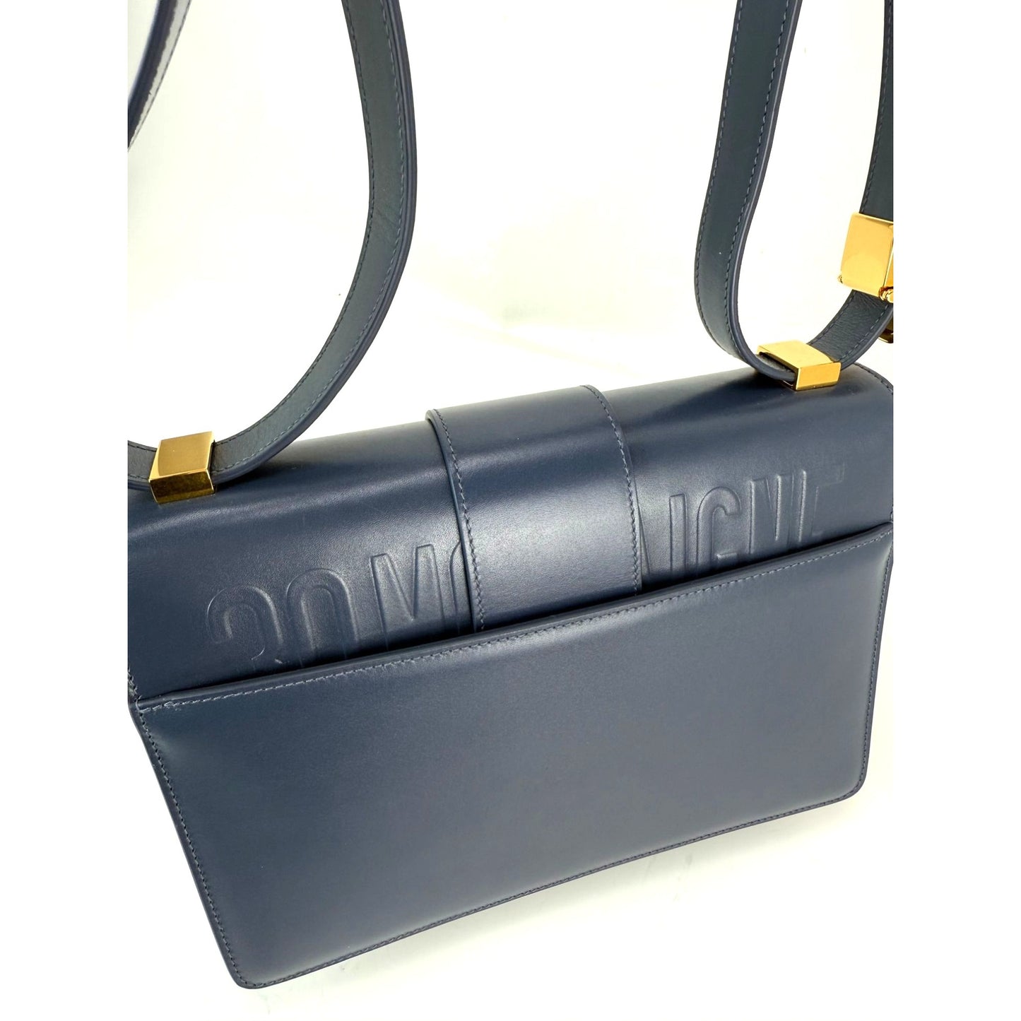 
                  
                    Christian Dior 30 Montaigne Smooth Calfskin Box Dark Denim Bag
                  
                