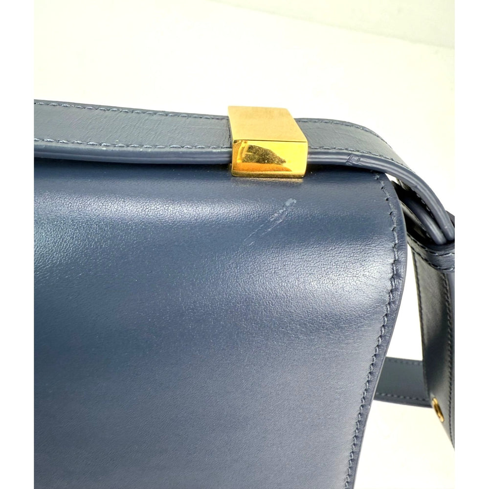 
                  
                    Christian Dior 30 Montaigne Smooth Calfskin Box Dark Denim Bag
                  
                