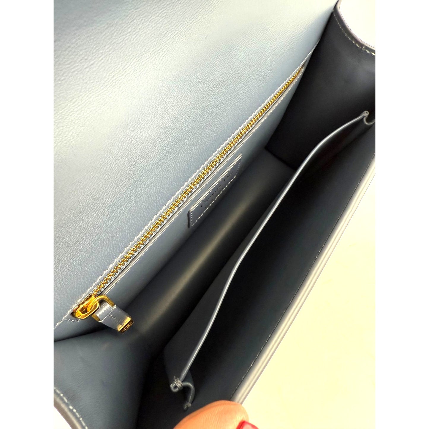 
                  
                    Christian Dior 30 Montaigne Smooth Calfskin Box Dark Denim Bag
                  
                