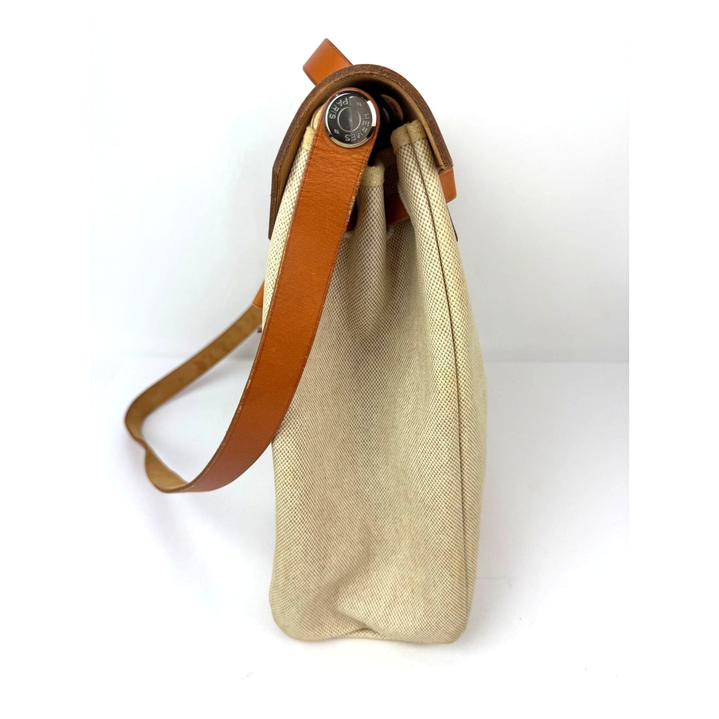 
                  
                    Hermes Toile Vache Herbag 39 MM Natural Shoulder Hand Bag
                  
                