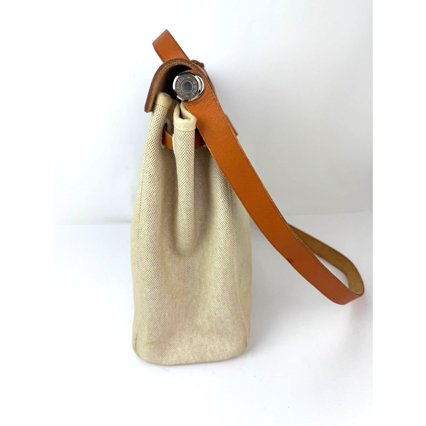 
                  
                    Hermes Toile Vache Herbag 39 MM Natural Shoulder Hand Bag
                  
                