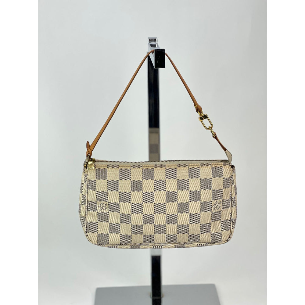 Louis Vuitton Pochette Accessories Damier Ebene Bag - I Love Handbags