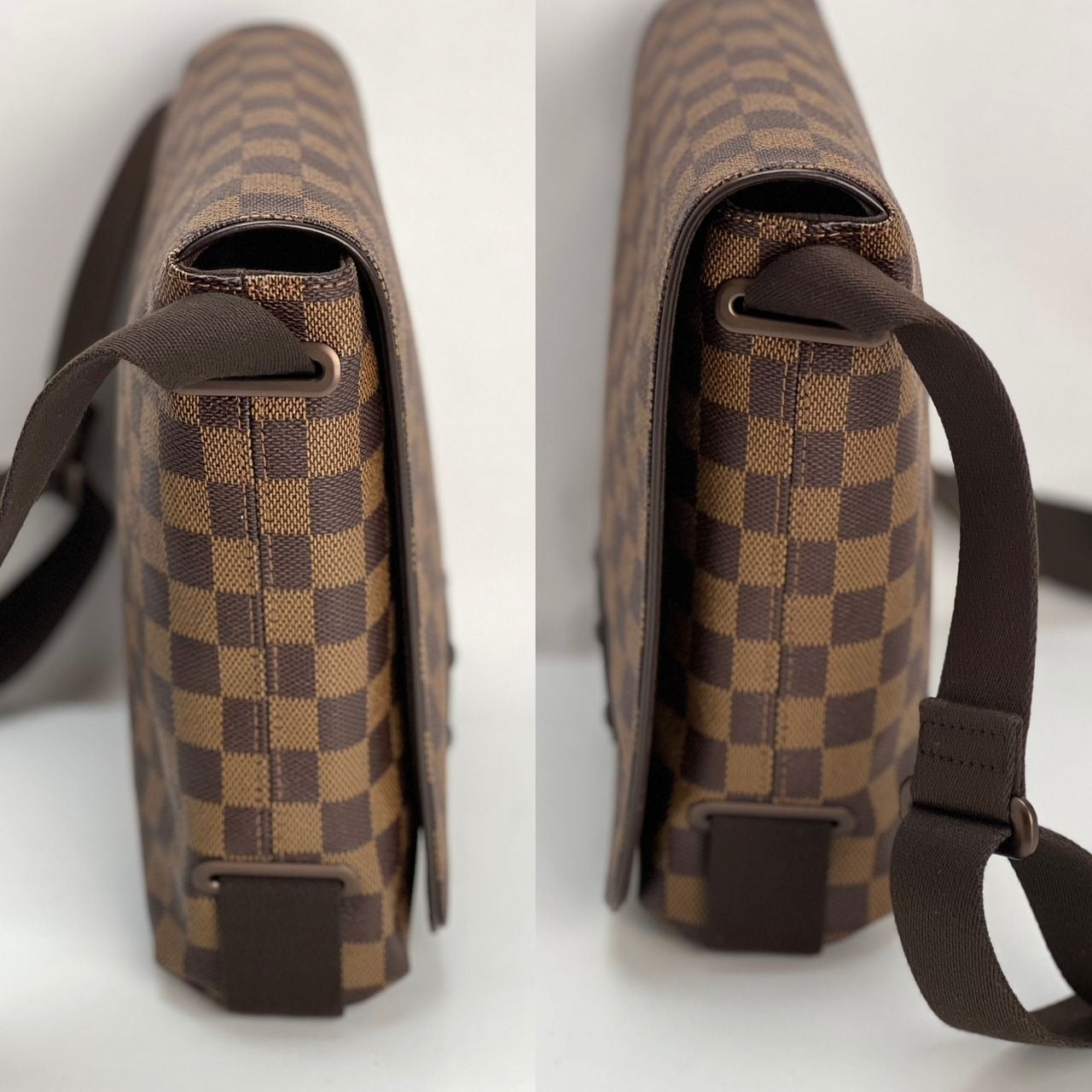 LOUIS VUITTON Ebene Brooklyn Messenger Bag – The Luxury Lady