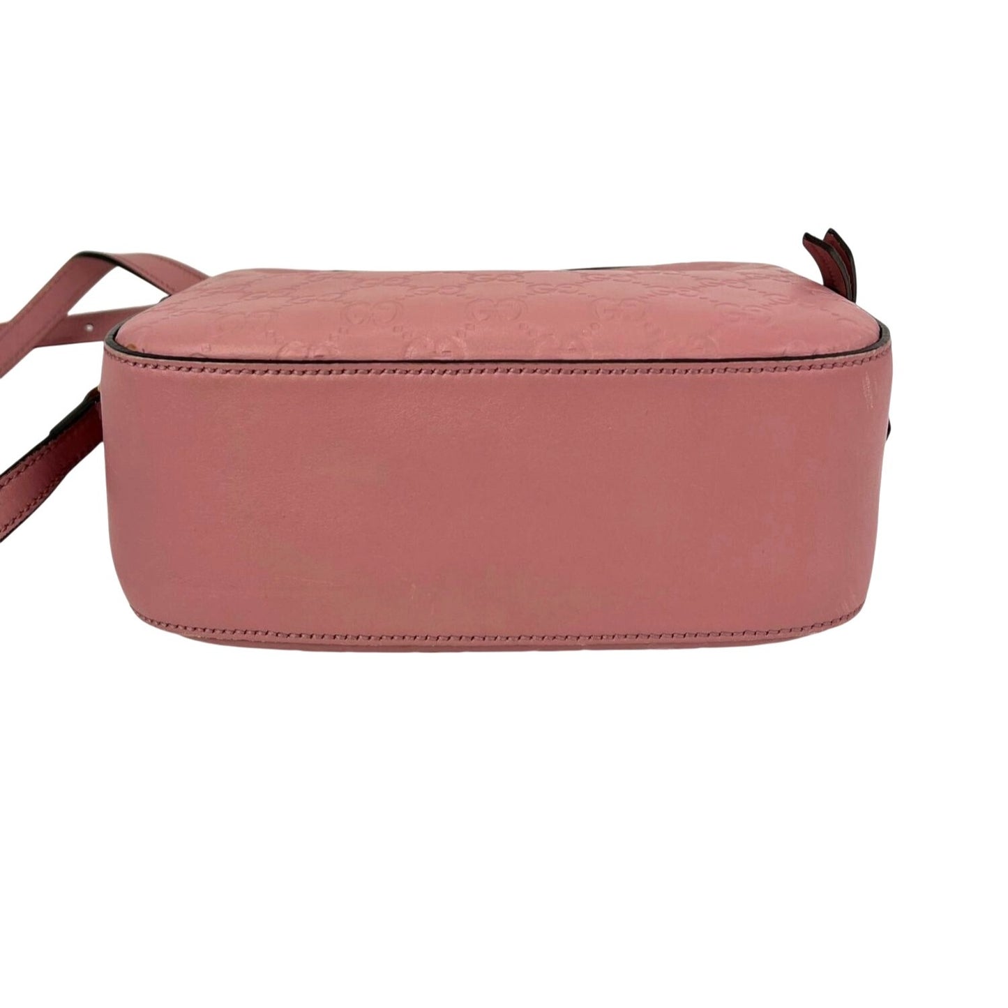 
                  
                    Gucci Guccissima Camera Pink Leather Crossbody Bag
                  
                