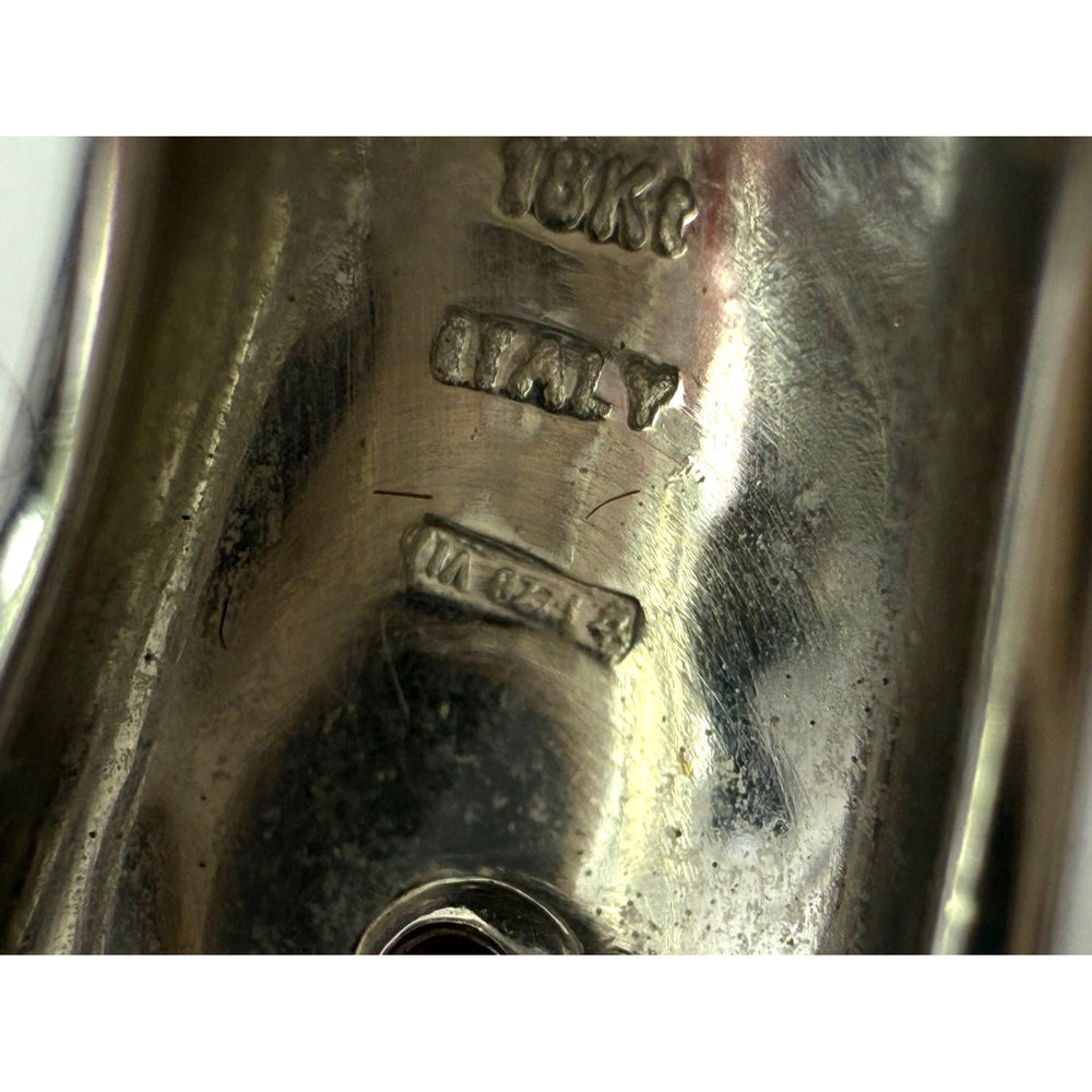 
                  
                    Roberto Coin Diamond & 18K White Gold Huggie Hoop Earrings/0.5"
                  
                