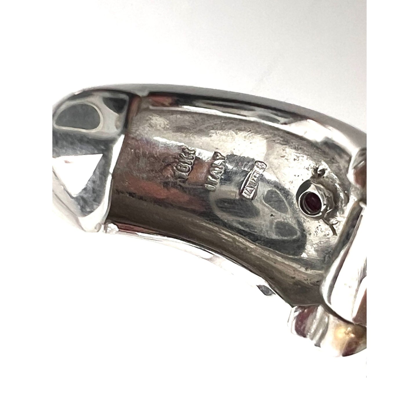 
                  
                    Roberto Coin Diamond & 18K White Gold Huggie Hoop Earrings/0.5"
                  
                