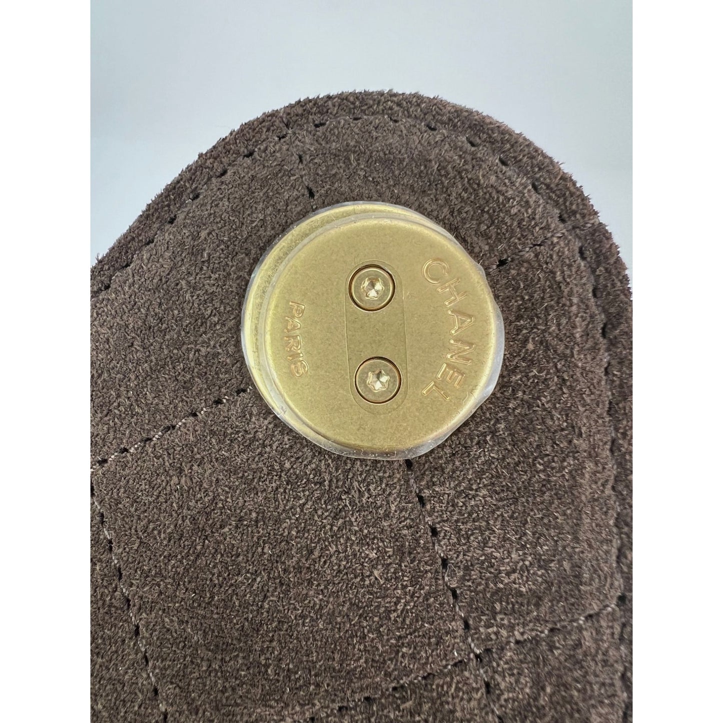 
                  
                    Chanel 25 Suede Calfskin Antique Gold Metal Small Brown Shoulder Bag
                  
                