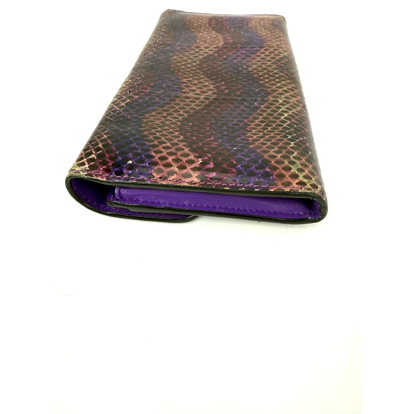
                  
                    Gucci Snakeskin Leather Long Wallet
                  
                