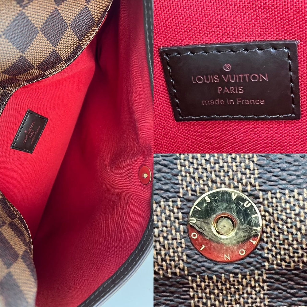 Louis Vuitton Damier Ebene Bloomsbury PM Messenger Crossbody
