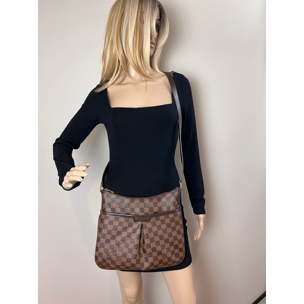 Louis Vuitton Damier Ebene Bloomsbury PM Messenger Crossbody