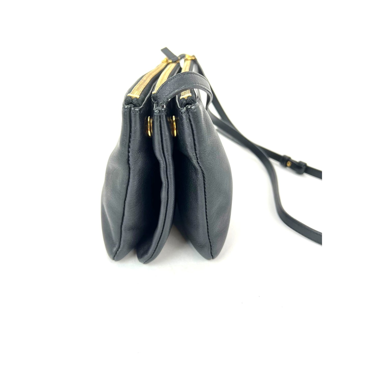 
                  
                    Celine Smooth Lambskin Small Trio Crossbody Black Bag
                  
                