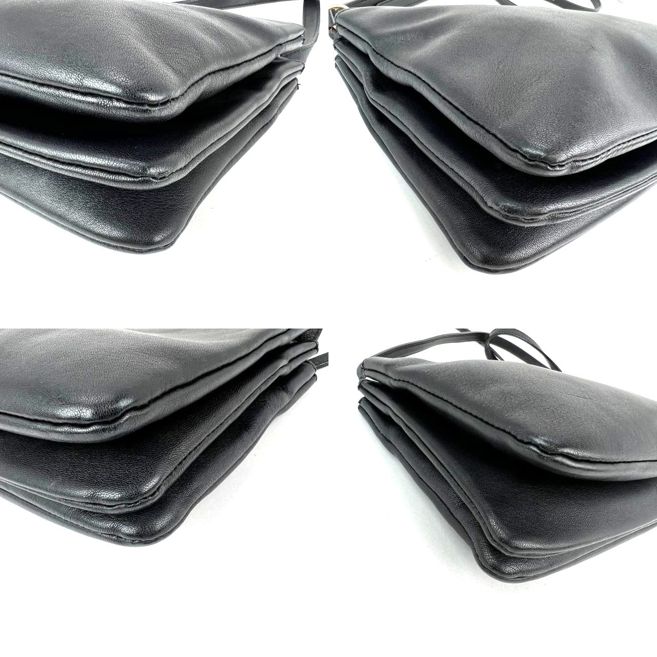 
                  
                    Celine Smooth Lambskin Small Trio Crossbody Black Bag
                  
                