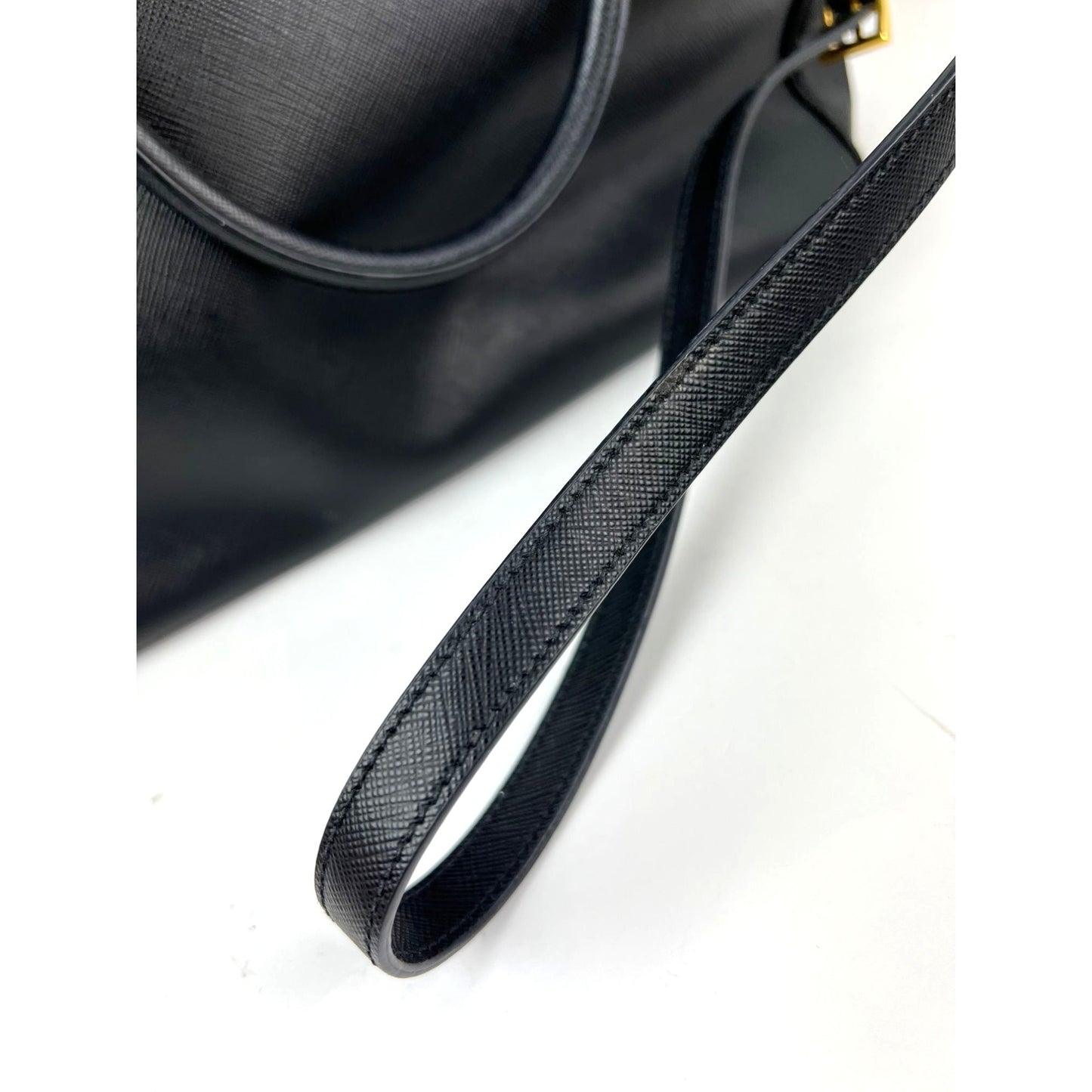 
                  
                    Prada Saffiano Leather Double Zip Black Tote Bag
                  
                