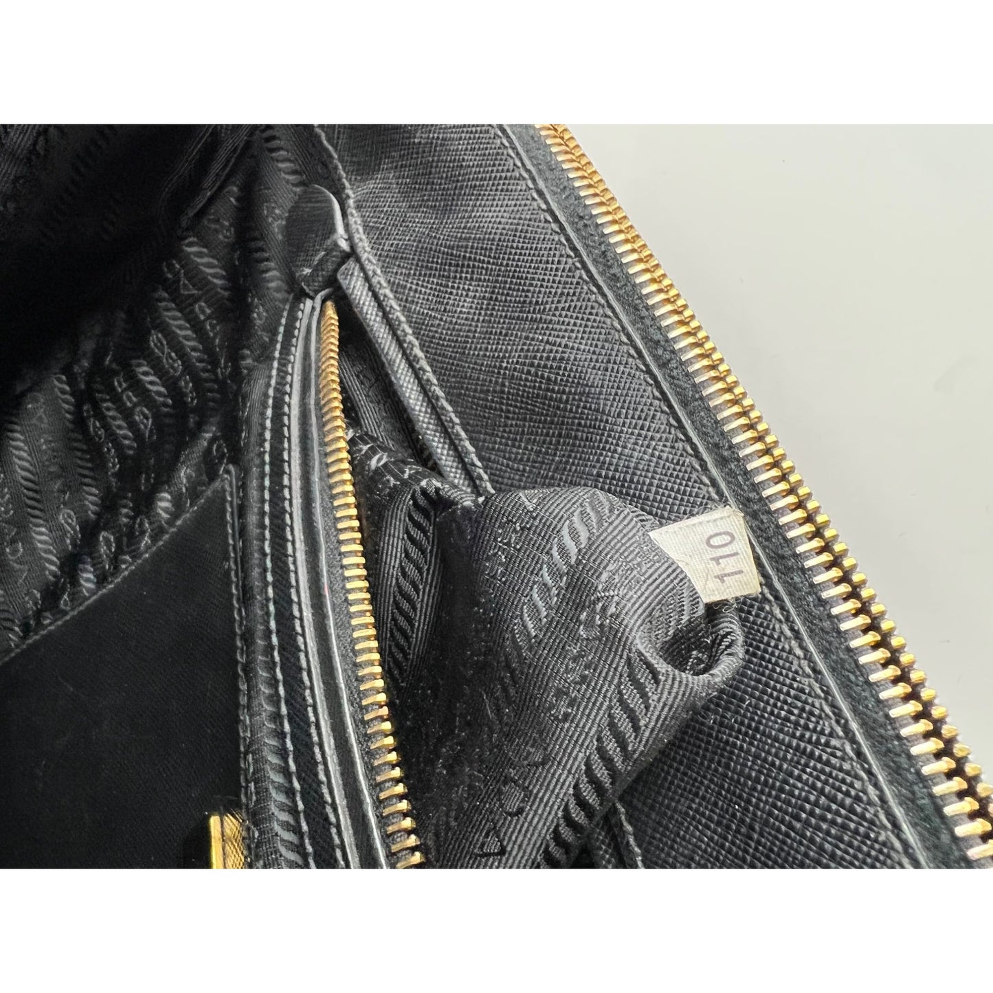 
                  
                    Prada Saffiano Leather Double Zip Black Tote Bag
                  
                