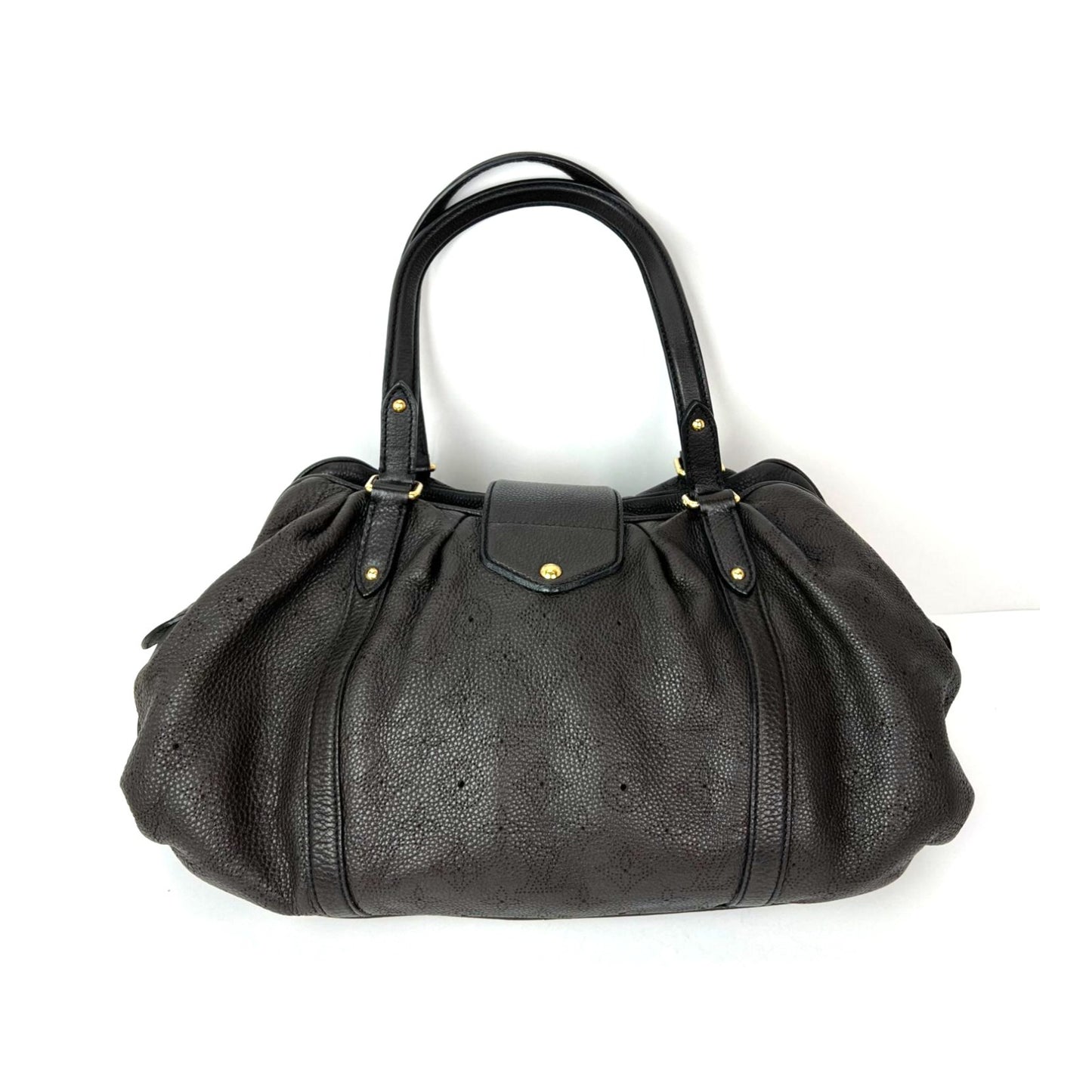 
                  
                    Louis Vuitton Lunar GM Mahina Dark Brown Leather Shoulder Bag
                  
                