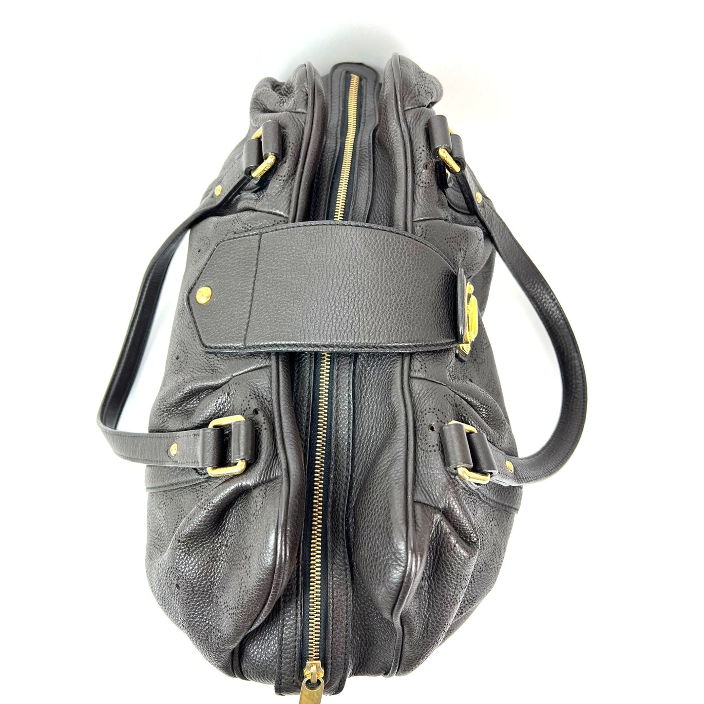 
                  
                    Louis Vuitton Lunar GM Mahina Dark Brown Leather Shoulder Bag
                  
                