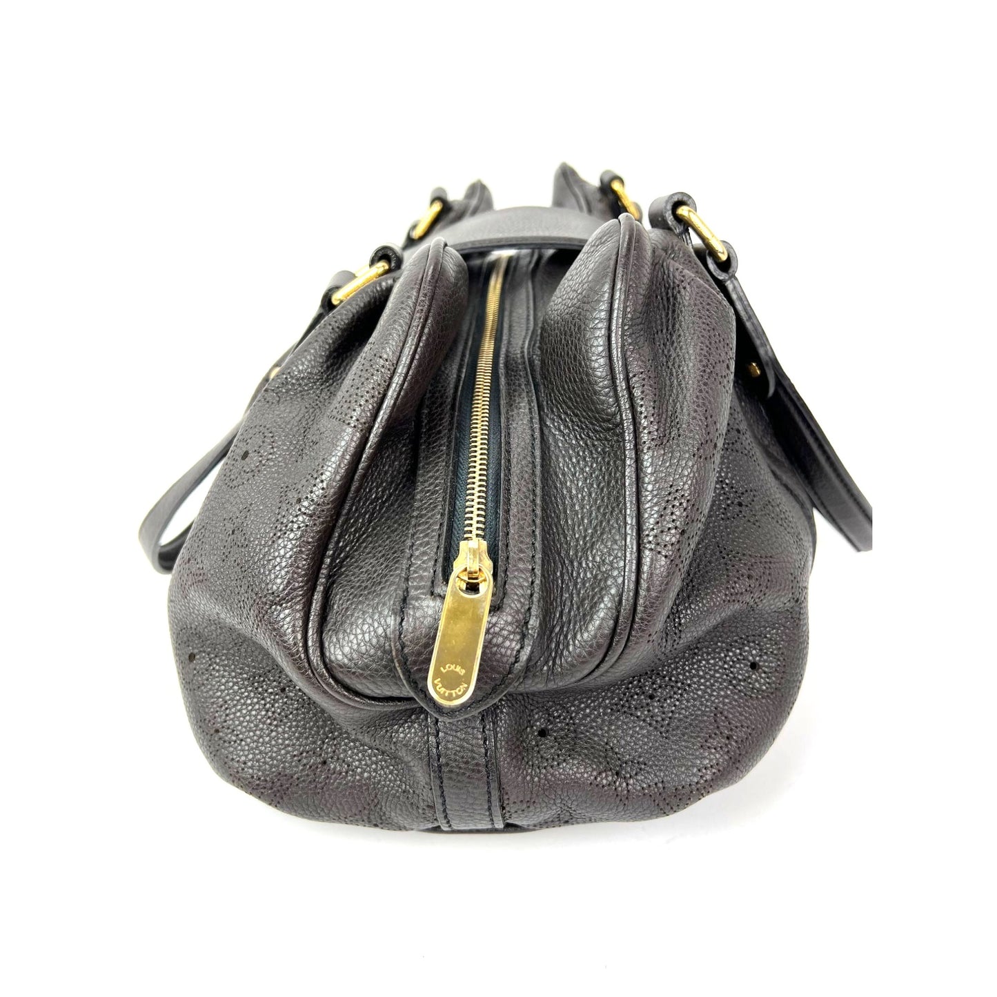 
                  
                    Louis Vuitton Lunar GM Mahina Dark Brown Leather Shoulder Bag
                  
                