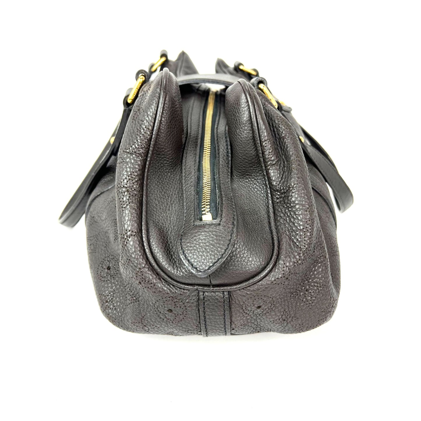 
                  
                    Louis Vuitton Lunar GM Mahina Dark Brown Leather Shoulder Bag
                  
                