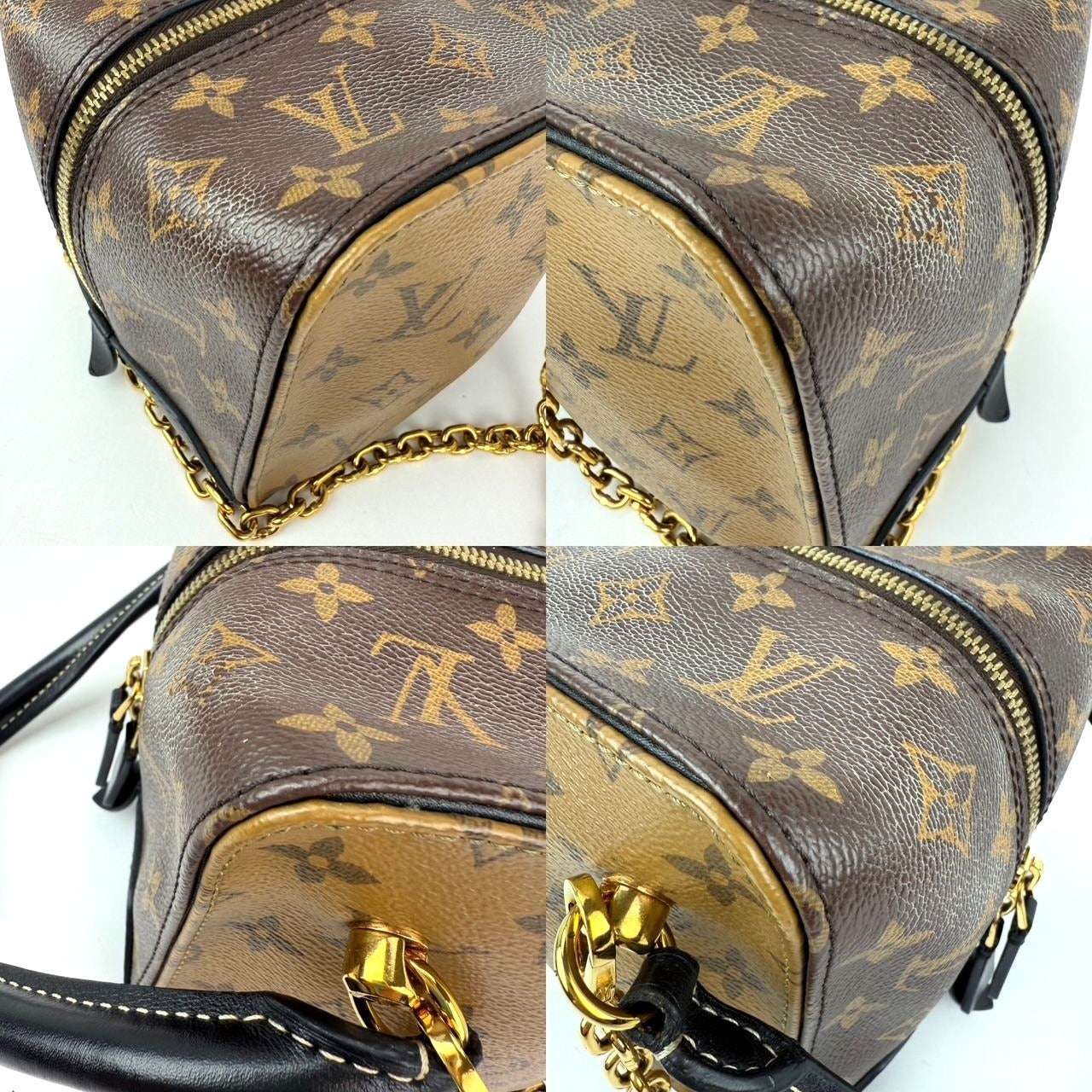 
                  
                    Louis Vuitton Reverse Monogram Square Shoulder Hand Bag
                  
                