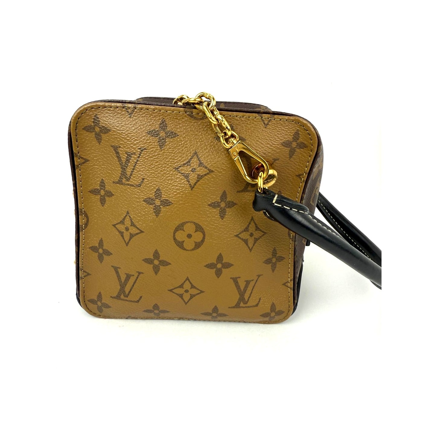 
                  
                    Louis Vuitton Reverse Monogram Square Shoulder Hand Bag
                  
                