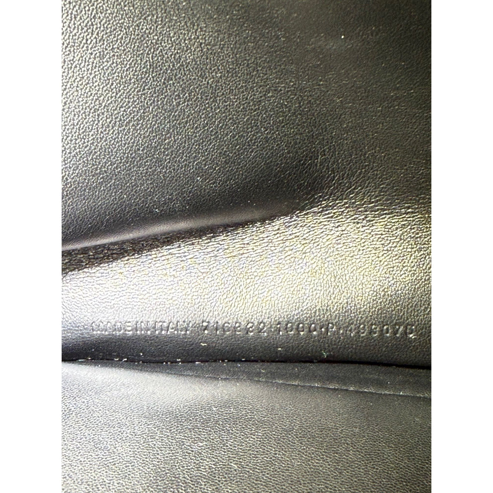 
                  
                    Balenciaga Large Crush Leather Matte Black Quilted  Shoulder Bag
                  
                