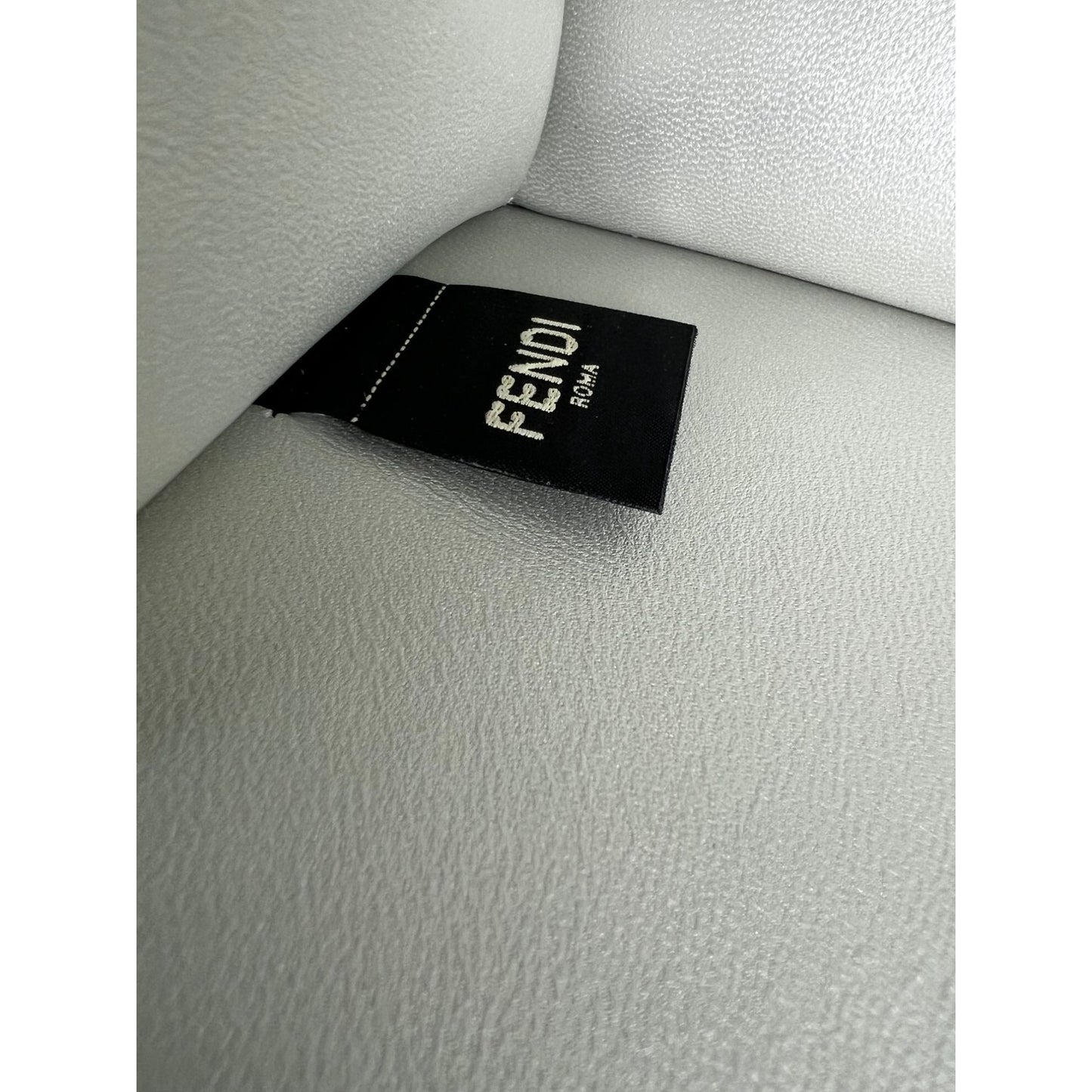 
                  
                    Fendi Peekaboo Vitello Laminato Ff Petite I See U Satchel Crystal Bag
                  
                