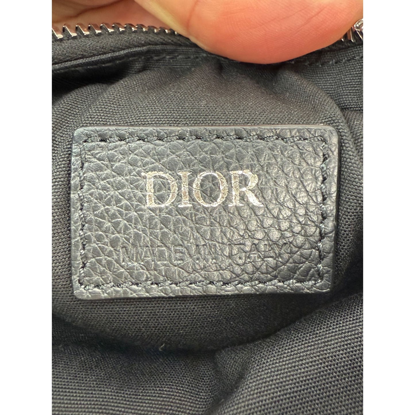 
                  
                    Christian Dior Oblique World Tour saddle Belt Blue Belt Bag
                  
                