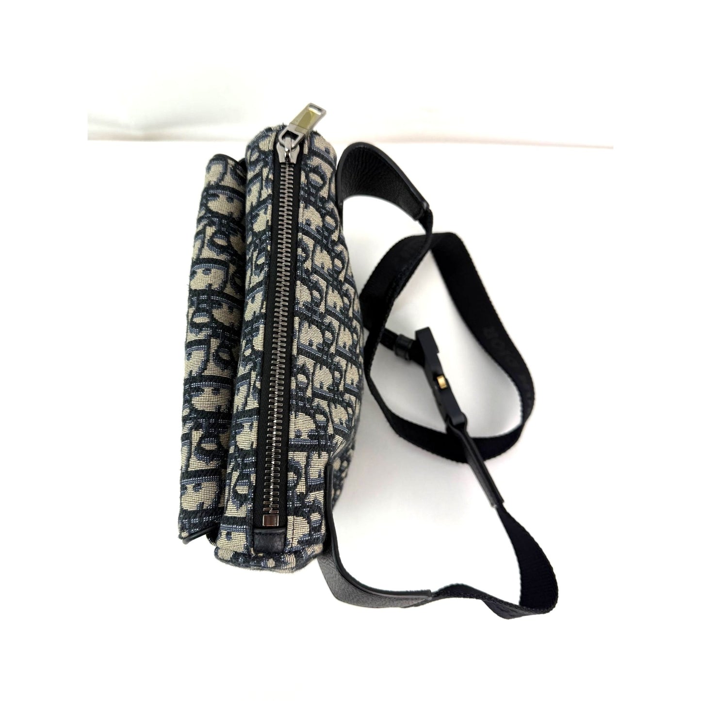
                  
                    Christian Dior Oblique World Tour saddle Belt Blue Belt Bag
                  
                