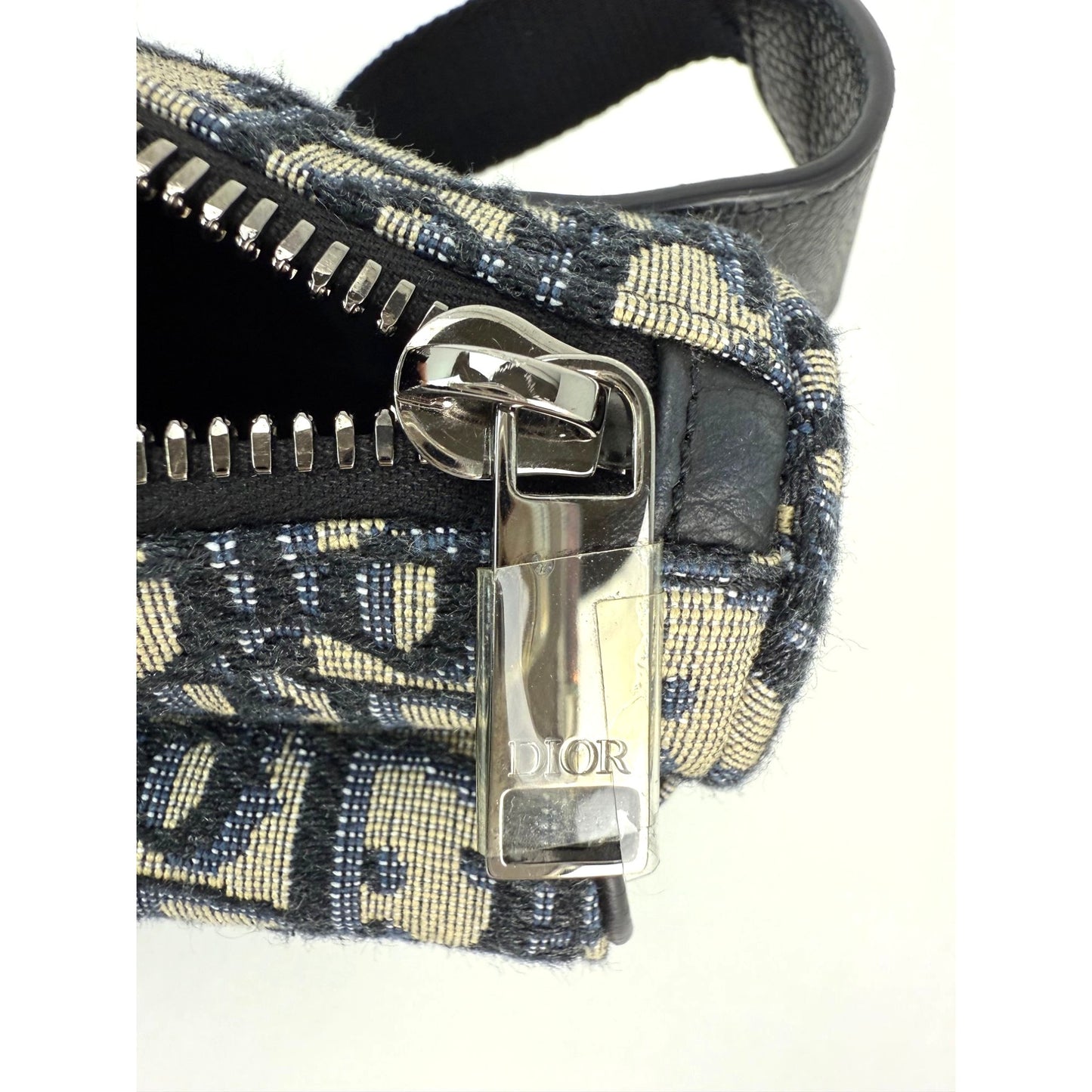
                  
                    Christian Dior Oblique World Tour saddle Belt Blue Belt Bag
                  
                