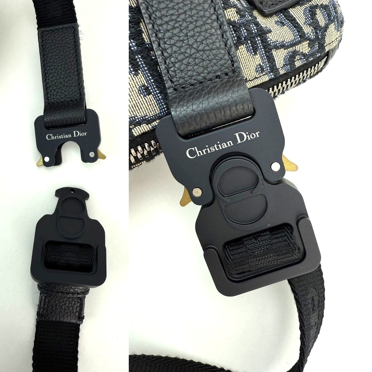 
                  
                    Christian Dior Oblique World Tour saddle Belt Blue Belt Bag
                  
                