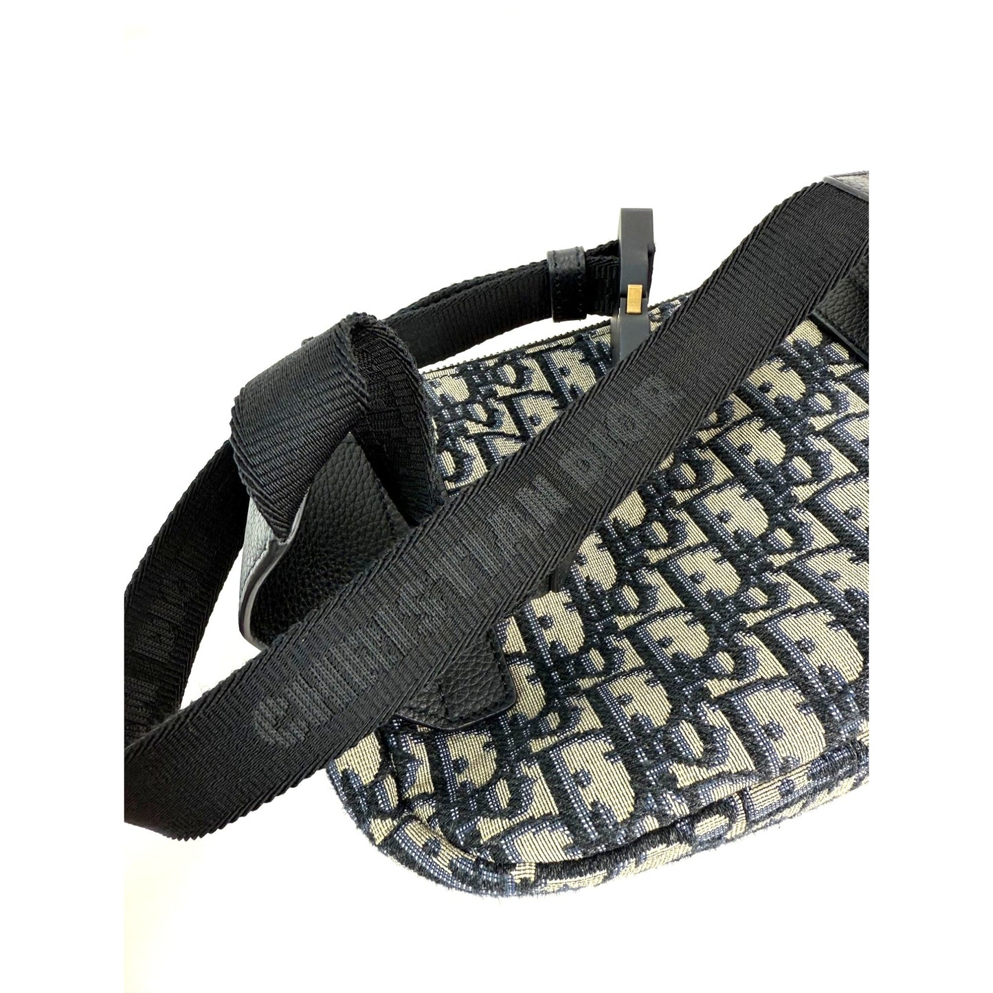 
                  
                    Christian Dior Oblique World Tour saddle Belt Blue Belt Bag
                  
                