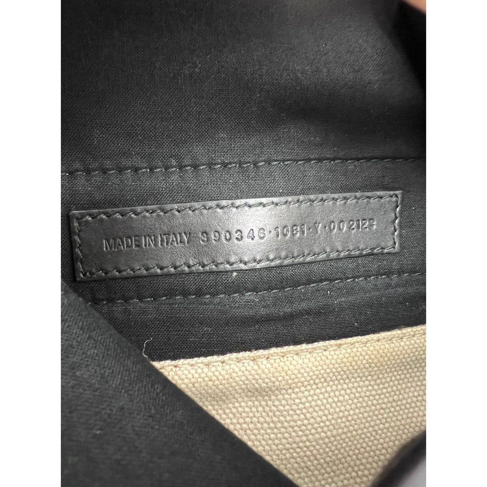 
                  
                    Balenciaga Cotton Canvas Calfskin Navy Cabas XS Natural Black Tote Bag
                  
                