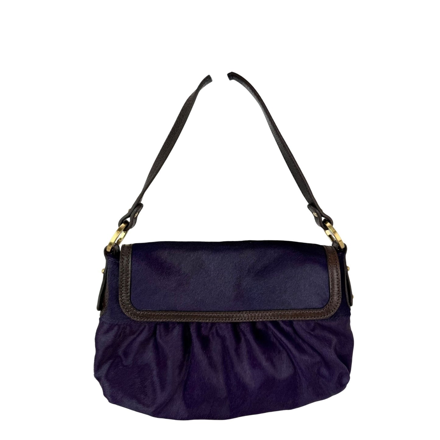 
                  
                    Fendi Calf Hair Small Chef Purple Shoulder Bag
                  
                