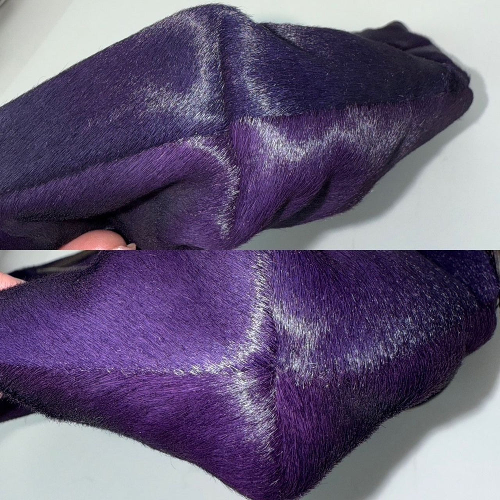 
                  
                    Fendi Calf Hair Small Chef Purple Shoulder Bag
                  
                
