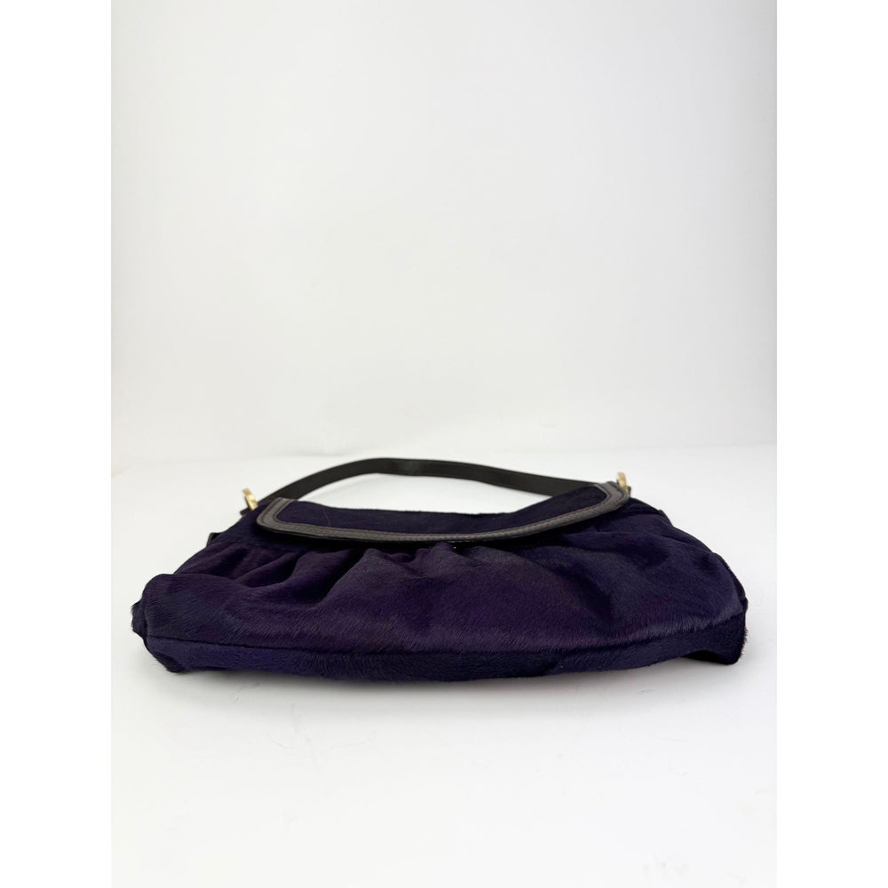 
                  
                    Fendi Calf Hair Small Chef Purple Shoulder Bag
                  
                