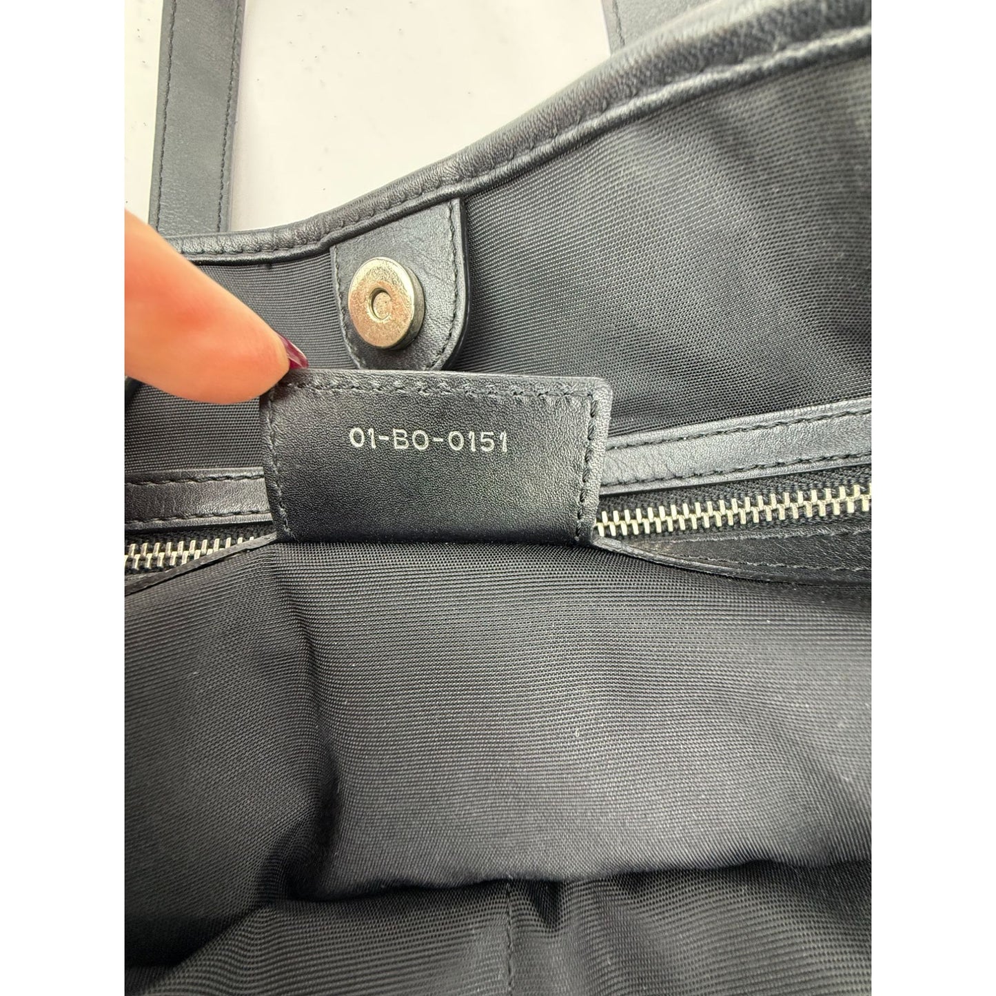 
                  
                    Christian Dior Cannage Mini Panarea Black Coated Canvas Tote
                  
                
