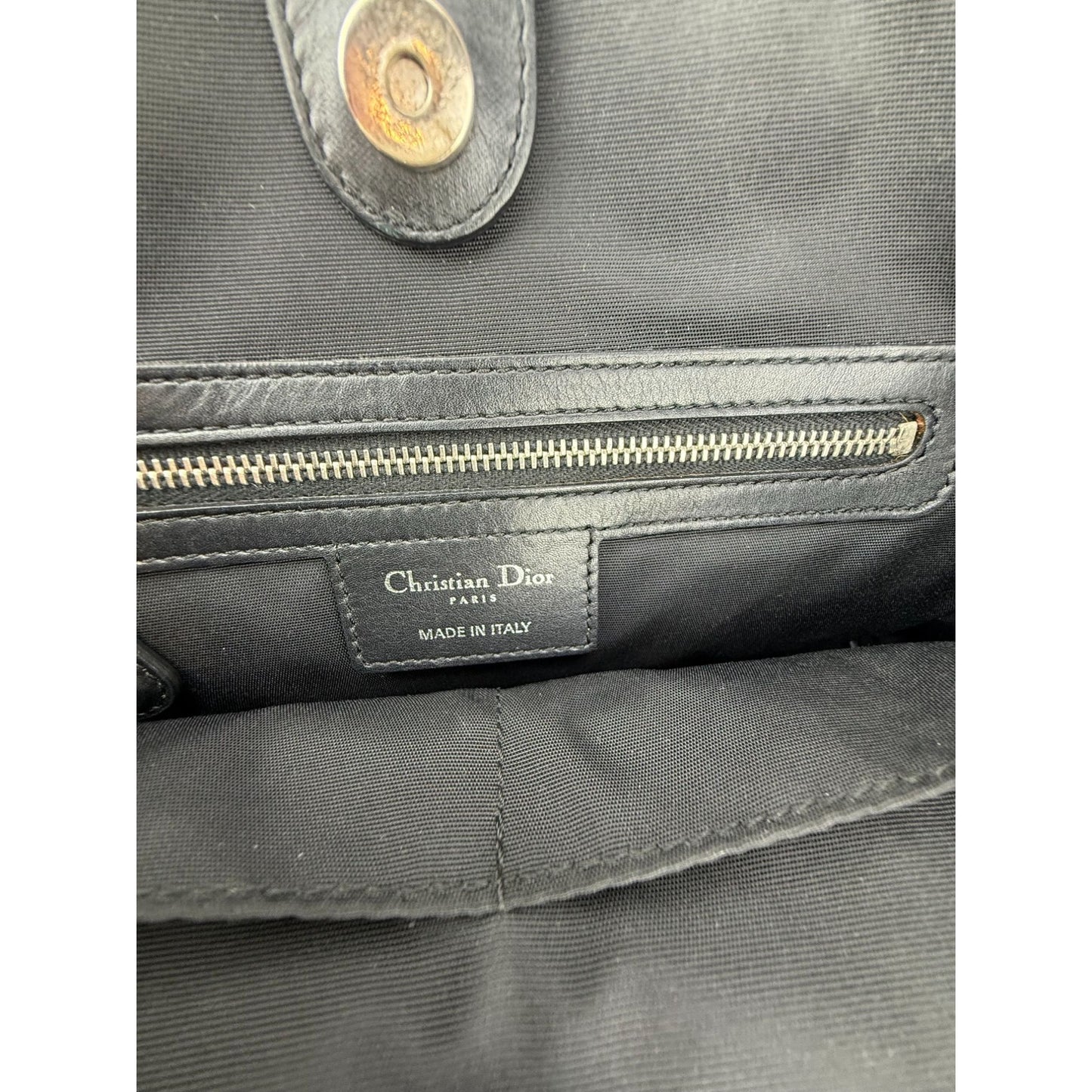 
                  
                    Christian Dior Cannage Mini Panarea Black Coated Canvas Tote
                  
                
