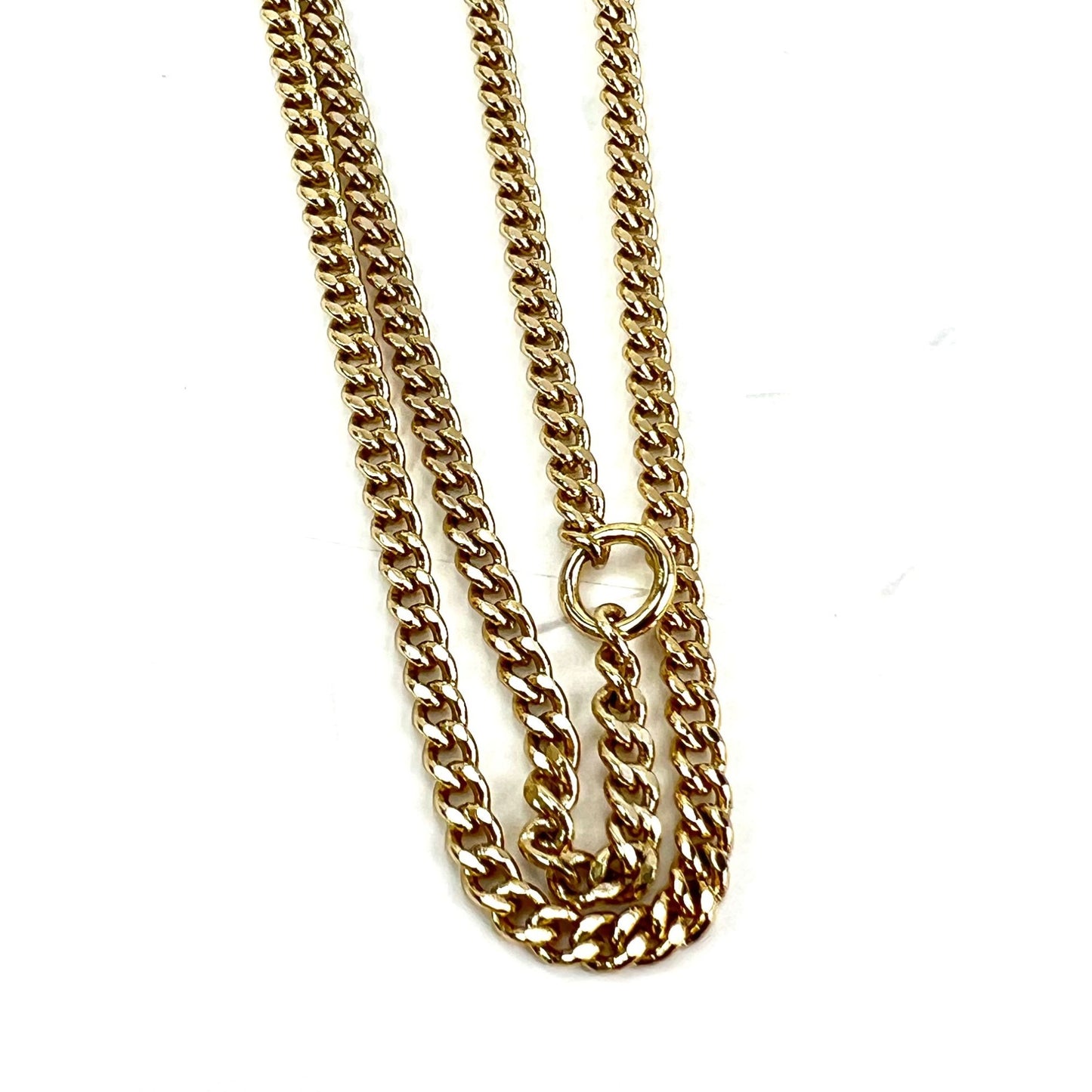 
                  
                    Chanel Gold Tone CC Pearl Crystal Pendant Necklace
                  
                