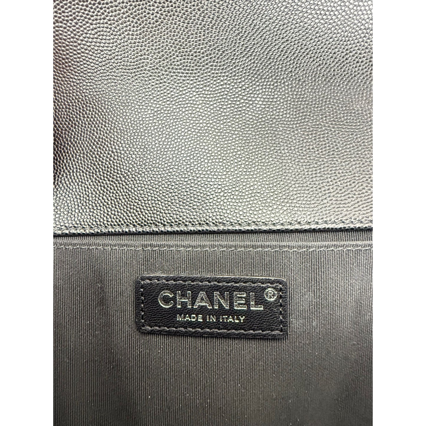 
                  
                    Chanel Caviar Quilted Medium Black Boy Flap Shoulder Bag EBAY LIVE
                  
                